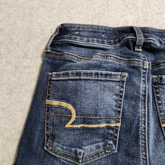 American Eagle Womens Jeans Super Hi-Rise Jeggings Super Stretch Denim Size 2 R - Picture 14 of 16